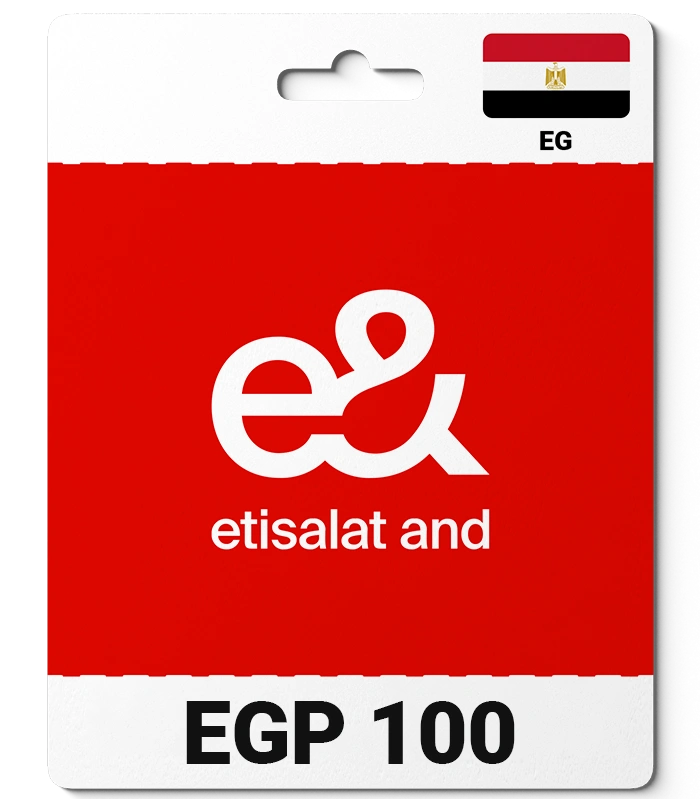 Etisalat-EG-100 Etisalat Egypt (EG) 100 EGP - Image 1