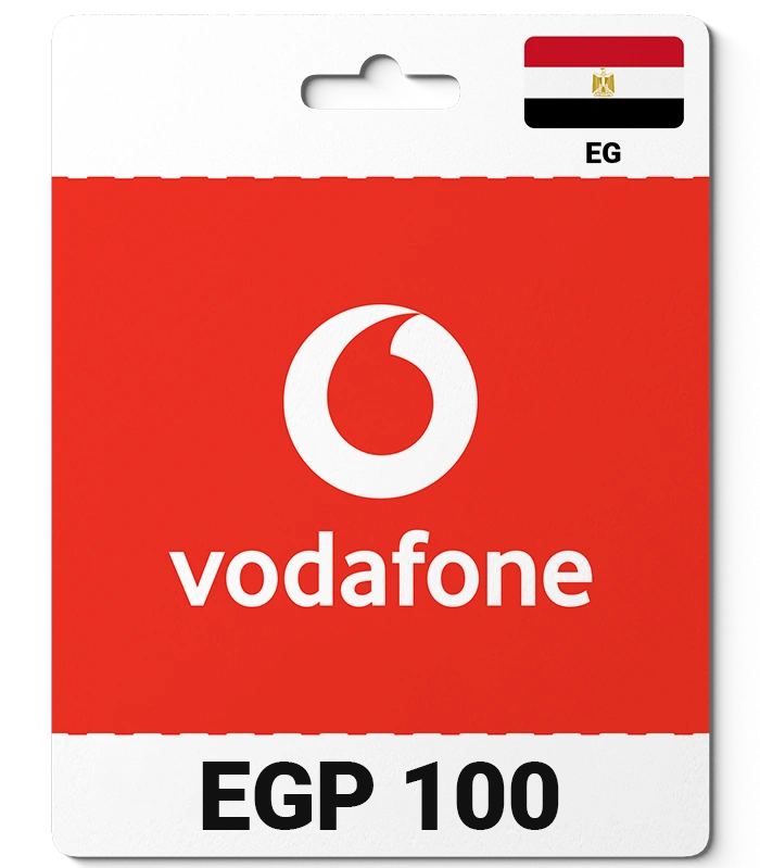 Vodafone-EG-100 Vodafone Egypt (EG) 100 EGP - Image 1