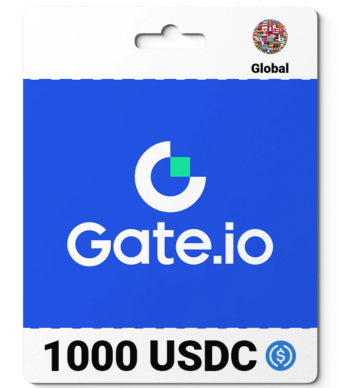 Gateio-USDC-1000 Gate.io Gift Card 1000 USDC - Image 1